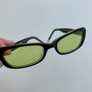 VTG Ralph Lauren Y2K Green Lenses Sunglasses